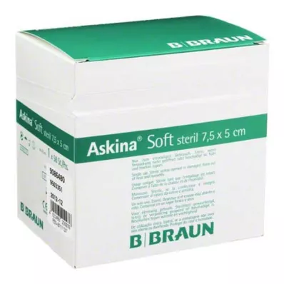 Askina Miękki opatrunek na rany 5x7, 50 szt