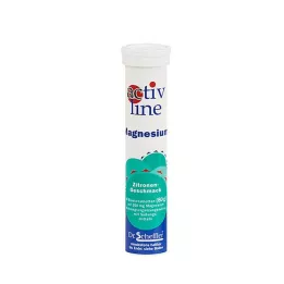 ACTIVLINE Tabletki musujące Magnesium lemon, 20 szt