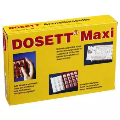 Kaseta na leki Dosett Maxi r, 1 szt