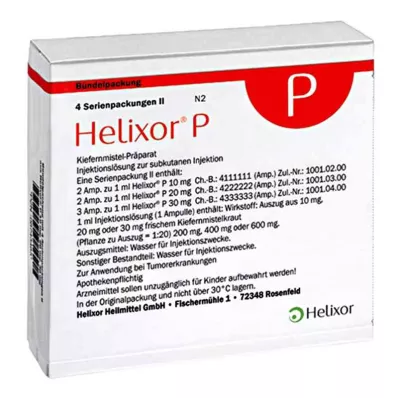 Ampułki Helixor P series Pack Ii (4x7 sztuk)