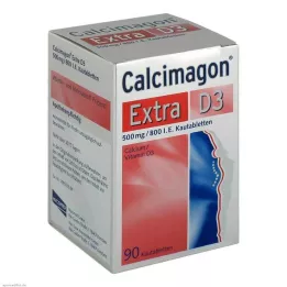 Tabletki do żucia Calcimagon Extra D3, 90 szt