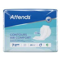 ATTENDS Contours Air Comfort 7 New Temporaries, 28 szt