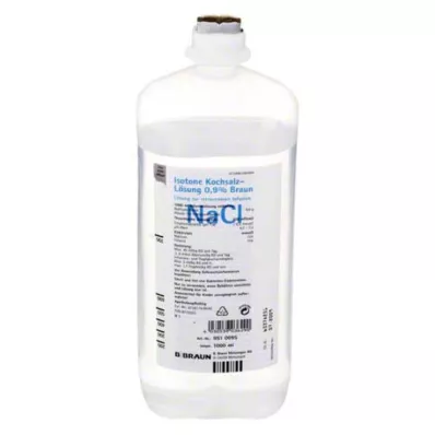 ISOTONE Roztwór soli fizjologicznej 0,9% Braun Ecoflac Plus, 1000 ml