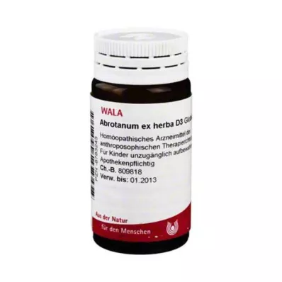Abrotanum ex Herba D 3 globulki, 20 g