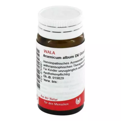 Globulki Arsenicum Album D6 (20 g) Globulki Arsenicum Album D6 (20 g)