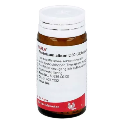 Globulki Arsenicum Album D30 (20 g) Globulki Arsenicum Album D30 (20 g)