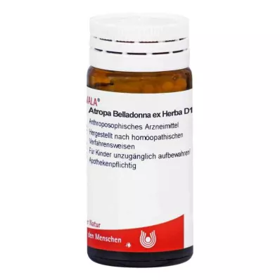 Globulki Atropa Belladonna ex Herba D10 (20 g) Globulki Atropa Belladonna ex Herba D10 (20 g)