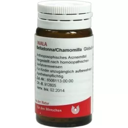 BELLADONNA CHAMOMILLA Globulki, 20 g