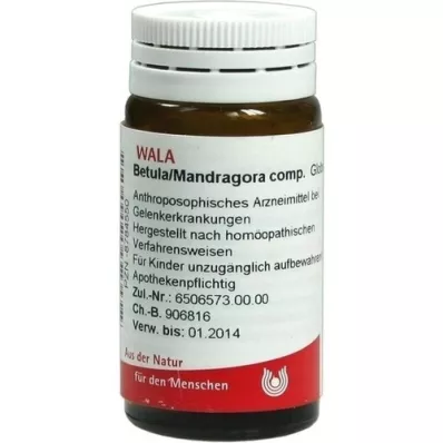 BETULA/MANDRAGORA comp.globules, 20 g