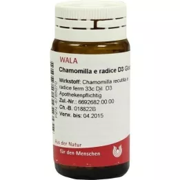 CHAMOMILLA E radice D 3 globulki, 20 g