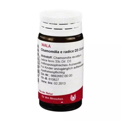 Chamomilla E Radix D 3 globulki, 20 g Chamomilla E Radix D 3 globulki, 20 g