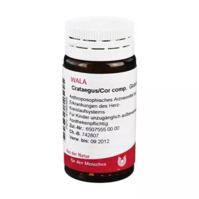 CRATAEGUS COR comp.globules, 20 g
