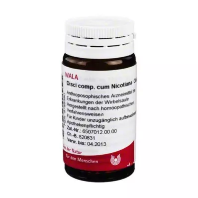 Komp. dysku kuleczki cum Nicotiana, 20 g Komp. dysku kuleczki cum Nicotiana, 20 g