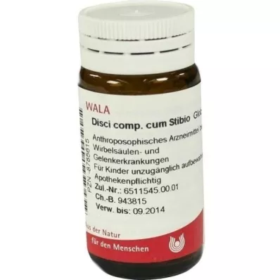 DISCI comp.cum Stibio globules, 20 g