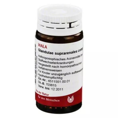 GLANDULAE SUPRARENALES comp.globules, 20 g