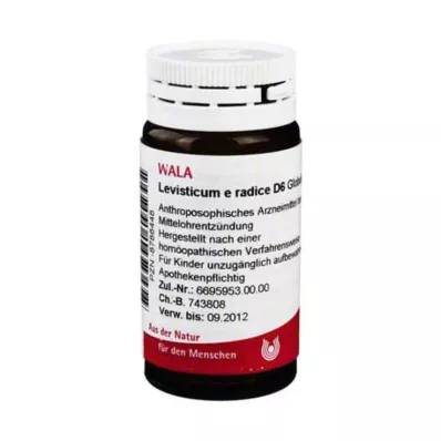 LEVISTICUM E radice D 6 kulek, 20 g