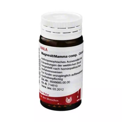 Magnezyt / Mamma comp.Globulki, 20 g Magnezyt / Mamma comp.Globulki, 20 g