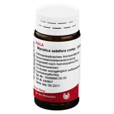 Myristica sebifera komp.Globulki, 20 g Myristica sebifera komp.Globulki, 20 g