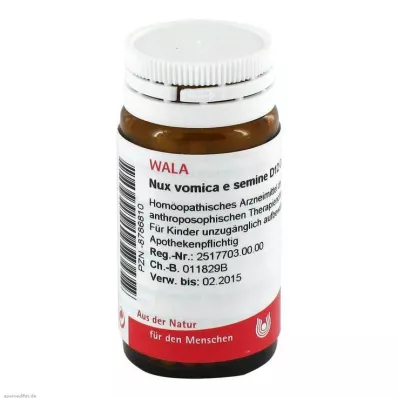Nux vomica e semine D 12 globulek, 20 g