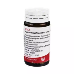 NUX VOMICA/NICOTIANA comp.globules, 20 g