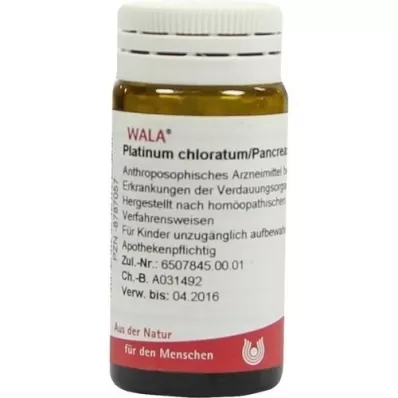 PLATINUM CHLORATUM/PANCREAS comp.globules, 20 g