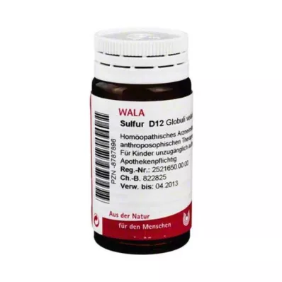 Siarka D 12 globulek, 20 g Siarka D 12 globulek, 20 g