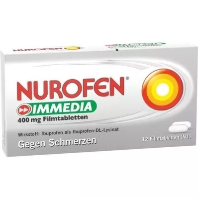 NUROFEN Immedia 400 mg tabletki powlekane, 12 szt