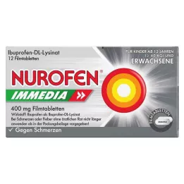 NUROFEN Immedia 400 mg tabletki powlekane, 12 szt
