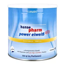 HANSEPHARM Power Protein plus Vanilla Powder, 750 g