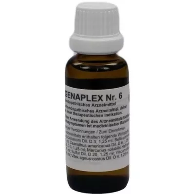 REGENAPLEX Krople nr 6, 30 ml