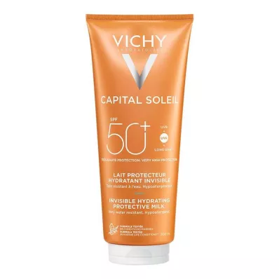 Vichy Capital Soleil Mleczko chroniące przed słońcem LSF 50+ do twarzy i ciała, 300 ml