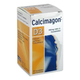 Calcimagon D3 tabletki do żucia, 30 szt