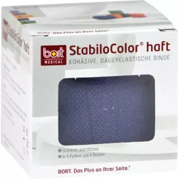 BORT StabiloColor bandaż samoprzylepny 8 cm niebieski, 1 szt