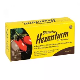 HEXENTURM Torebka filtracyjna do herbaty kwiatowej, 25 szt