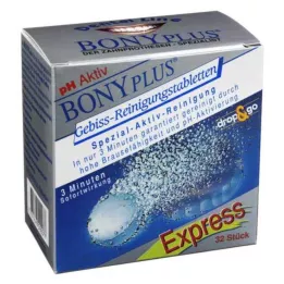 BONYPLUS Oczyszczające tabletki musujące, 32 szt