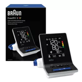 BRAUN BLUTDRUCKMESSGERÄT ExactFit3 Upper Arm BUA6150, 1 szt