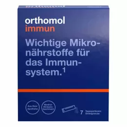 ORTHOMOL Immune direct granulki malina/mentol, 7 szt