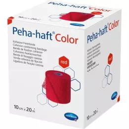 PEHA-HAFT Color Fixierb.latexfrei 10 cmx20 m czerwony, 1 szt