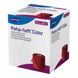 PEHA-HAFT Color Fixierb.latexfrei 10 cmx20 m czerwony, 1 szt