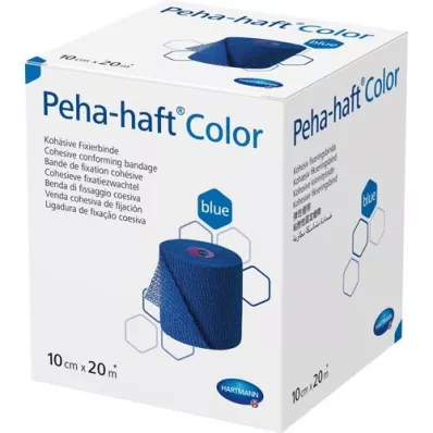 PEHA-HAFT Color Fixierb.latexfrei 10 cmx20 m niebieski, 1 szt
