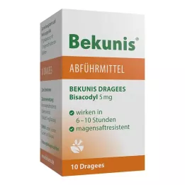 BEKUNIS Bisakodyl 5 mg tabletki dojelitowe, 10 szt