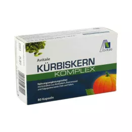 KÜRBISKERN KOMPLEX Kapsułki, 80 szt