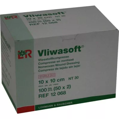 Kompresy polarowe Vliwasoft 10x10cm 6-warstwowe sterylne, 50x2 sztuki Kompresy polarowe Vliwasoft 10x10cm 6-warstwowe sterylne, 50x2 sztuki