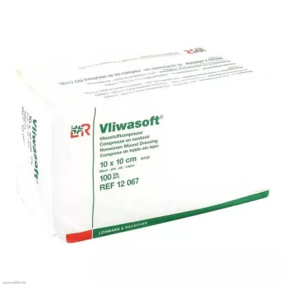 Kompresy polarowe Vliwasoft 10x10cm 6-warstwowe niesterylne, 100 szt