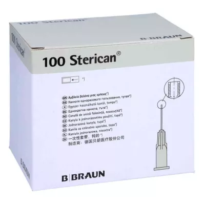 Kaniule Sterican 27 G 0,4x25 mm tępe (100 sztuk) Kaniule Sterican 27 G 0,4x25 mm tępe (100 sztuk)
