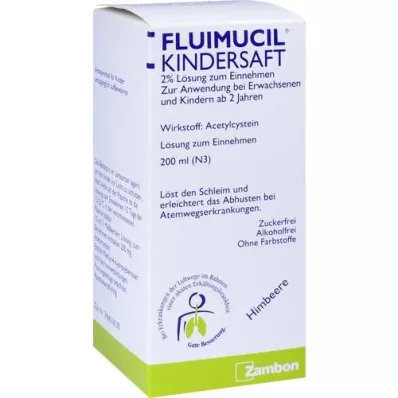 FLUIMUCIL Sok dla dzieci, 200 ml