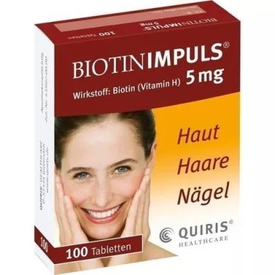 BIOTIN IMPULS Tabletki 5 mg, 100 szt