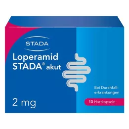 LOPERAMID STADA ostre kapsułki twarde 2 mg, 10 szt