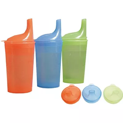 Kubek bez uchwytu z 2 pokrywkami 4 - 12 mm czerwony, 1 szt Kubek bez uchwytu z 2 pokrywkami 4 - 12 mm czerwony, 1 szt