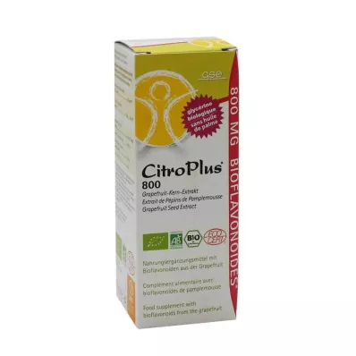Citroplus 800 Organiczny ekstrakt z pestek grejpfruta w płynie, 50 ml Citroplus 800 Organiczny ekstrakt z pestek grejpfruta w płynie, 50 ml